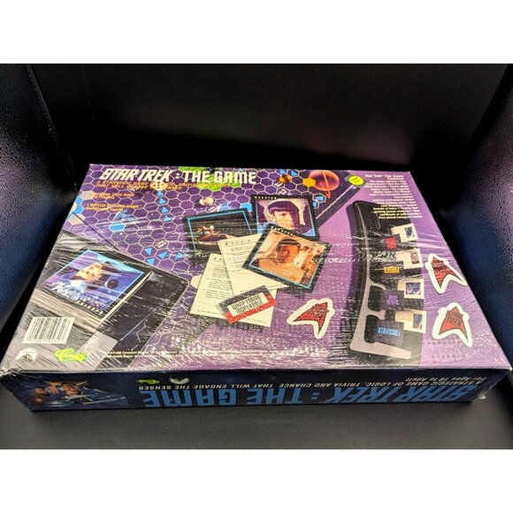 Vintage 1992 Star Trek The Game Collectors Edition Brand New Board Game Sealed - Picture 3 of 8
